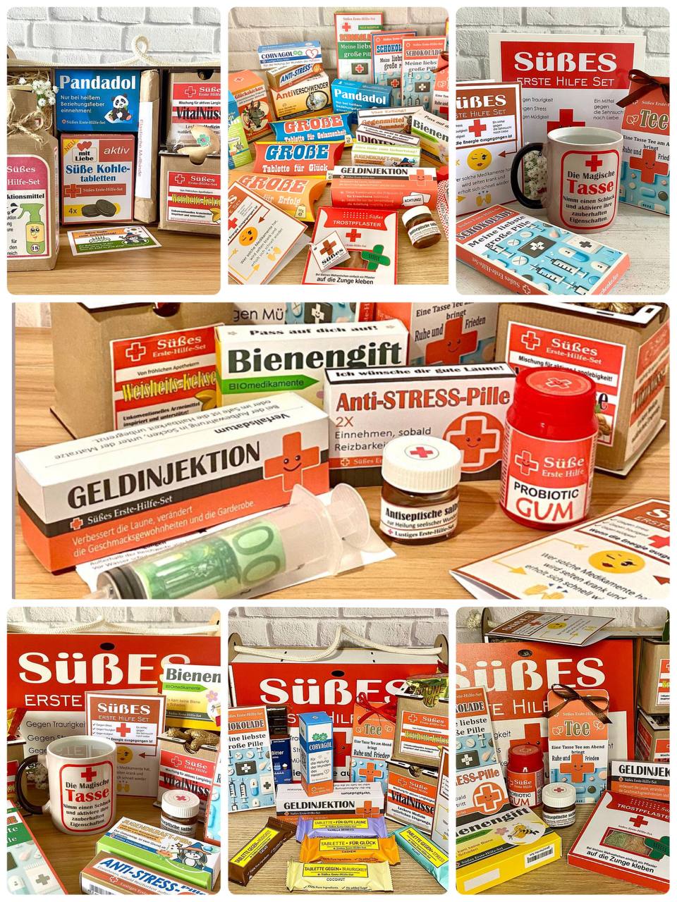 Süßes Erste-Hilfe-Set